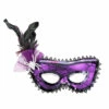 LOUP ARAIGNÉE VIOLET (Plume Et Voile) -Costum’Art Boutique 00299
