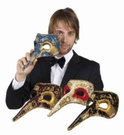 LOUP VÉNITIEN LONG NEZ (Version De Luxe - 4 Coloris)