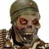 MASQUE ZOMBIE SOLDAT (Masque En Latex 3/4) -Costum’Art Boutique 00397 nc 00397 a
