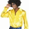 CHEMISE DISCO HOMME (Chemise Jaune) -Costum’Art Boutique 02131