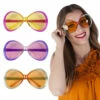 LUNETTES CHILL COLORÉES (Modèle En 3 Coloris) -Costum’Art Boutique 02542 1