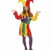 COSTUME JOKER POUR FILLE (Robe, Ceinture, Chapeau) Tailles Enfants De 5 à 13 Ans -Costum’Art Boutique 0258 nc 0258 a