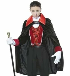 PETIT VAMPIRE VICTORIEN (Veste, Gilet, Jabot, Cape) Tailles Enfants De 5 à 13 Ans