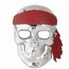 MASQUE SQUELETTE PIRATE (Tête De Mort + Bandana) -Costum’Art Boutique 0314Z a
