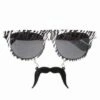 LUNETTES ZÈBRE MACHO (Lunettes Avec Moustaches) -Costum’Art Boutique 0343K nc 0343K a