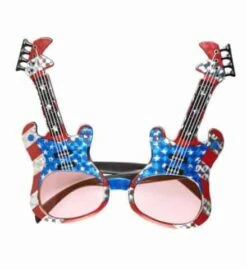 LUNETTES GUITARES USA (Lunettes Drapeau USA)