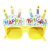 LUNETTES HAPPY BIRTHDAY (Motif Gateau + Bougies) -Costum’Art Boutique 0346N nc 0346N a