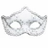 LOUP BLANC RIALTO (Paillettes Holographiques) -Costum’Art Boutique 03652 nc 03652 a