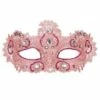 LOUP DENTELLE ROSE PALE (Loup Noble Avec Strass) 2 LOUP DENTELLE ROSE PALE (Loup Noble Avec Strass) -Costum’Art Boutique 04702 nc 04702 a