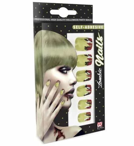 SET FAUX ONGLES DE ZOMBIE (Faux Ongles Auto Adhésifs) Pack De 12 Faux Ongles 3 SET FAUX ONGLES DE ZOMBIE (Faux Ongles Auto Adhésifs) Pack De 12 Faux Ongles