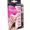 FAUX ONGLES A RAYURES (Ongles Néon Auto Adhésifs) Pack De 12 Faux Ongles -Costum’Art Boutique 05375 nc 05375 z
