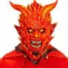 MASQUE DIABLE EN FLAMMES (Masque Latex - Démo Vidéo) -Costum’Art Boutique 05404 nc 05404 a