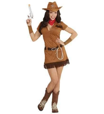 COW GIRL DU FAR WEST (Costume Et Accessoires) Tailles Adultes - Démo Vidéo 3 COW GIRL DU FAR WEST (Costume Et Accessoires) Tailles Adultes - Démo Vidéo