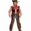 TENUE JEUNE COW BOY (Chemise, Gilet, Chapeau) Tailels Enfants - Démo Vidéo -Costum’Art Boutique 059A nc 059A a
