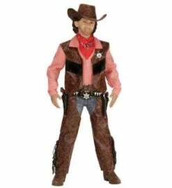 TENUE JEUNE COW BOY (Chemise, Gilet, Chapeau) Tailels Enfants - Démo Vidéo