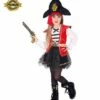 PETITE CAPITAINE PIRATE (Costume Et Accessoires) Tailles Enfants - Démo Vidéo -Costum’Art Boutique 0698 nc 0698 b