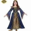 JEUNE REINE MÉDIÉVALE (Robe, Jupon, Couronne) Tailles Enfants - Démo Vidéo -Costum’Art Boutique 0713 nc 0713 a