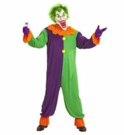 JOKER DÉMONIAQUE (Costume Avec Masque) Tailles Adultes - Démo Vidéo