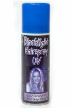 LAQUE COULEUR CHEVEUX (LUMIÈRE NOIRE UV)