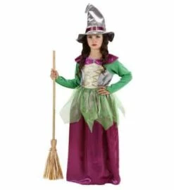 PETITE SORCIÈRE BOHÈME (Robe Enfant Avec Chapeau) Pack 4 Costumes De 1 à 5 Ans