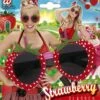 LUNETTES FRAISES -Costum’Art Boutique 14393 b
