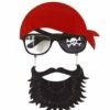 LUNETTES PIRATE BANDIT (Barbe Et Bandana) -Costum’Art Boutique 14408 nc 14408 a