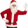VESTE ROUGE DU PÈRE NOEL (Veste à Capuche Et Ceinture) Tailles Adultes - Démo Vidéo -Costum’Art Boutique 149B nc 149B a