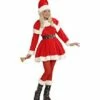 MISS SANTA DE LUXE (Costume Et Accessoires) Tailles Adultes - Démo Vidéo