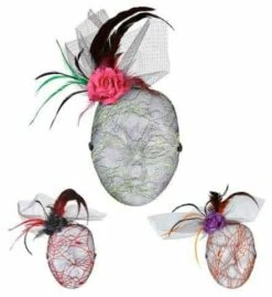 MASQUE SPÉCIAL FESTIVAL (Assortiment 3 Modèles) Carnaval De Venise