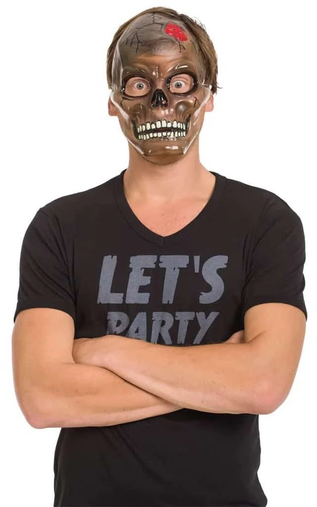 MASQUE - TRANSPARENT (CRANE DE SQUELETTE) 3 MASQUE - TRANSPARENT (CRANE DE SQUELETTE)