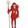 COSTUME PETITE DIABLESSE (Robe, Ceinture, Maxi Col) Tailles Enfants -Costum’Art Boutique 3807 nc 3807 a