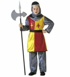 PETIT CHEVALIER ROYAL (Costume, Ceinture, Casque) Tailles Enfants De 5 à 13 Ans