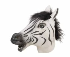 MASQUE DE ZÈBRE EN LATEX (Maque Intégral)