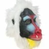 MASQUE DE SINGE MANDRILL (Masque Intégral En Latex) -Costum’Art Boutique 41420