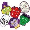 LOT MASQUES HALLOWEEN (Masques En Carton Assortis) Sachet De 6 Masques -Costum’Art Boutique 42203