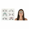 BIJOUX STRASS VISAGE (Pack 12 Pièces Pour Visage) 6 Modèles Assortis -Costum’Art Boutique 47014