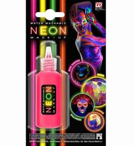 PEINTURE ROSE FLUO (Maquillage Néon U.V) Lavable à L'eau - Tube 18 G 3 PEINTURE ROSE FLUO (Maquillage Néon U.V) Lavable à L'eau - Tube 18 G
