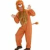 COMBINAISON DE LION (Costume, Cagoule, Masque) Tailles Adultes - Démo Vidéo -Costum’Art Boutique 5093 nc 5093 a