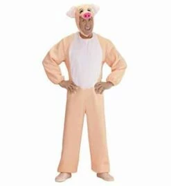 MASCOTTE COCHON (Chapeau Tête De Cochon) Tailles Adultes - Démo Vidéo