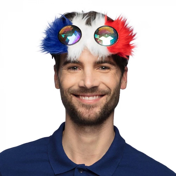 LUNETTES POILUES FRANCE (Supporter France BBR) 4 LUNETTES POILUES FRANCE (Supporter France BBR) – Image 2