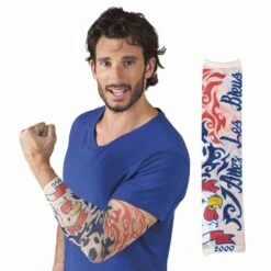 MANCHE AVEC TATOUAGE (Supporter France BBR)