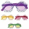 LUNETTES A FLEURS (Assortiment 4 Coloris) Branches Colorées Assorties -Costum’Art Boutique 6759B nc 6759B x
