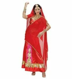 COSTUME DIVA BOLLYWOOD (Jupe, Top, Coiffe, Voile) Tailles Adultes - Démo Vidéo