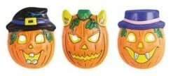 MASQUE CITROUILLE (Masque PVC - 3 Modèles)