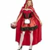 CHAPERON ROUGE DE LUXE (Robe, Cape à Capuche) Tailles Adultes - Démo Vidéo -Costum’Art Boutique 7455 nc 7455 a