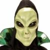 MASQUE ALIEN EN LATEX (Capuche Et Yeux Globuleux) Taille Enfant - Démo Vidéo -Costum’Art Boutique 74952 nc 74952 a