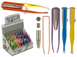 PINCE A ÉPILER A LED (Dimension 9 Cm - 6 Coloris)