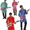 VESTES MUSICIENS BRITPOP (Assortiment 4 Coloris) -Costum’Art Boutique 7614 nc 7614 a