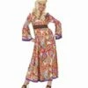 ROBE LONGUE FEMME HIPPIE (Tailles Adultes) -Costum’Art Boutique 7621 nc 7621 a