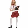 DÉGUISEMENT D'ÉCOLIÈRE (Chemise, Jupe, Accessoires) Tailles Adultes - Démo Vidéo -Costum’Art Boutique 7726 nc 7726 a